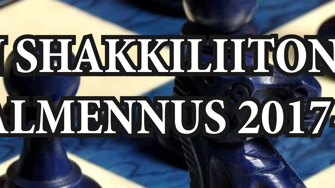 Shakkiliiton nettivalmennuskausi 2017-18 starttaa syyskuun alussa